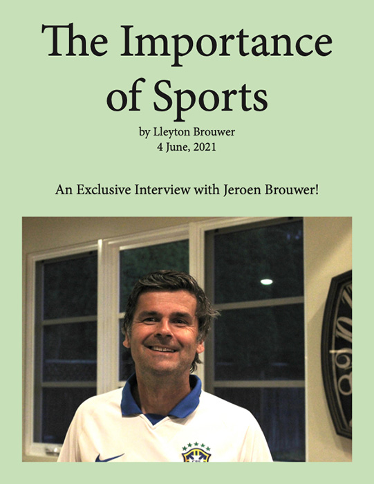 Article by Lleyton Brouwer